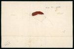 Stamp of Finland 1856, 10k carmine-red on wove paper, large even margins, on cover to Björneborg