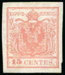 Stamp of Austria 1850-80, Group incl. 1850 2kr unused (4 singles), etc.