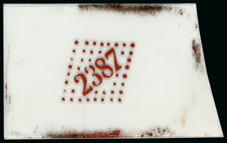 Stamp of Colonies françaises » Monaco Monaco - 1863-72, France used with Gros Chiffre "2387", group of five items