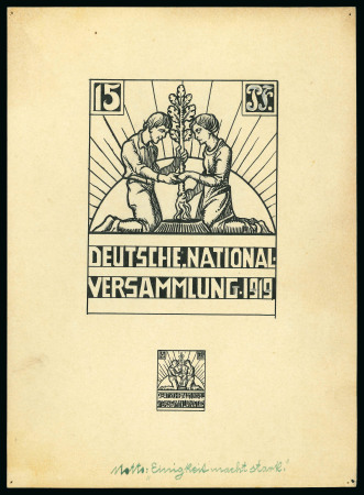 Stamp of Germany » German Empire 1919