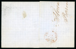 Stamp of Large Lots and Collections All World: 1850s-73, Small classic group of 12 items (stamps and covers)