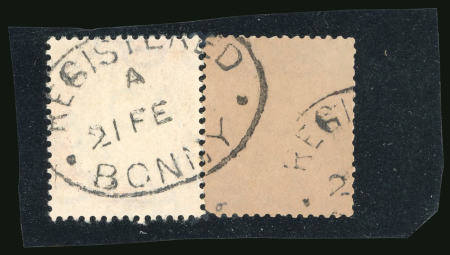 Stamp of Nigeria » Southern Nigeria Southern Nigeria - 1903 £1 & 1906 £1, group of 17