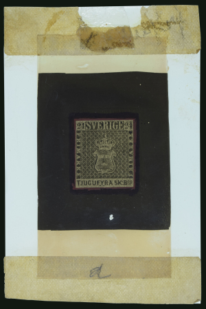 Sweden - 1855 24s, group of twelve items 
