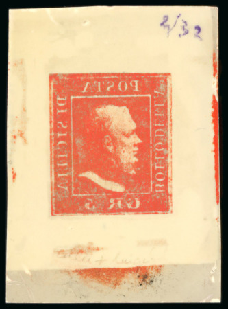 Stamp of Italian States » Sicily Italian States, Sicily - 1859 5gr & 50gr, group of eleven items