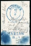 German States, Mecklenburg-Schwerin - 1856-67 postmarks,