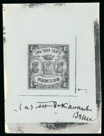 Stamp of German States » Bremen German States, Bremen - 1855-61 Issues, group of 35 items