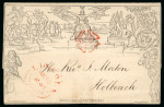 Stamp of Great Britain » 1840 Mulreadys & Caricatures 1840 (May 10) 1d. Mulready letter sheet, A27, from