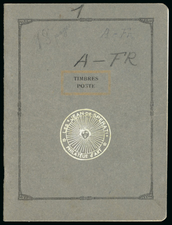 Stamp of Large Lots and Collections Miscellaneous, the "Philatélie d'Art", Sperati's price list and 3 selling booklets.