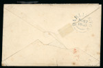 Stamp of Great Britain » 1840 Mulreadys & Caricatures 1840 (Nov 17) 1d. Fores's Musical envelope from Darlington