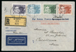 1931-1937 Austrian Airmail to Africa, a study on four