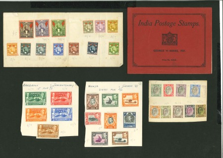Stamp of Large Lots and Collections British Empire: 1864-1940s, Small mixed lot of British Commonwealth