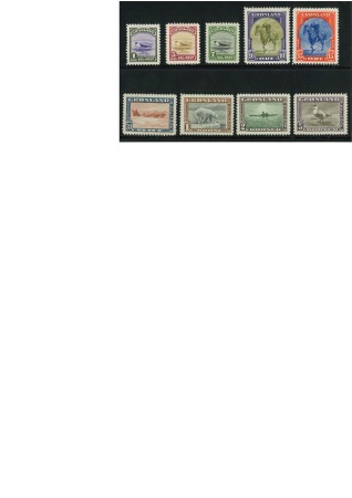 1945 1ö to 5Kr mint n.h set of 9