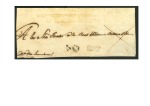 1811-42, group of four entire letters and one judicial wrapper