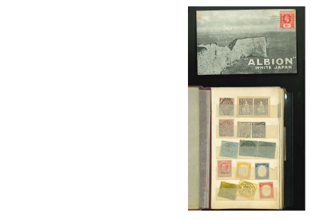 Stamp of Large Lots and Collections All World: 1850s-1940s, Mixed group of stamps and covers, with 58 covers/cards