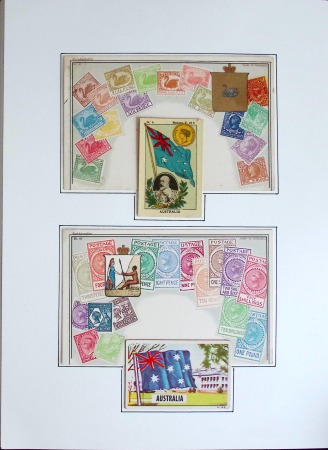 Stamp of Large Lots and Collections » Picture Postcards Stamps: All world picture postcards depicting stamps