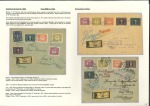 1922-1938 Austrian Airmail and European flights collection