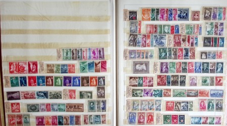 Stamp of Large Lots and Collections All World - Charity Issues: 1943-1975 Old-time authentic