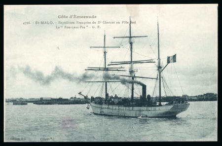 Stamp of Polar 1906ca. picture postcard of "le Pourquois Pas" of the