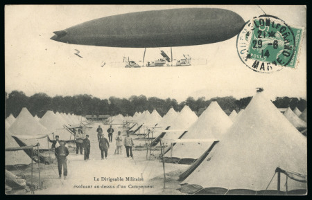 Airships: 1903-34, Group of 37 picture postcards of airships