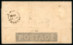1840 (May 16th) 1d Black Mulready letter sheet (A64)