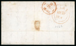 1840 (May 30th) wrapper sent from Ware franked with