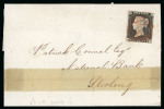 1840 (May 22nd) Wrapper sent from Glasgow to Stirling,