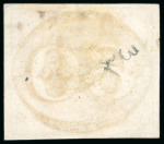 1843, 60r black, intermediate impression,