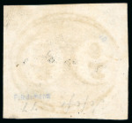 1843, 90r black, intermediate impression, "CORREIO DA BAHIA" cds