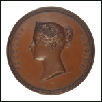 1837 William Wyon City Medal in bronze, 55mm, to celebrate
