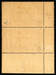 1900 "AM" Surcharges 2D on 10D mint l.h. lower left