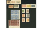 1906 Olympics set of 14 die proofs on card in the issued colours