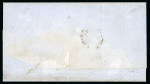 1859, Lettera da Piazza con 1 grana isolato