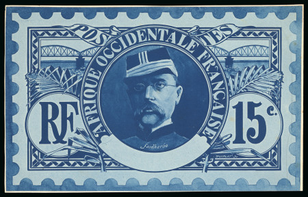 1906-1907, Général Faidherbe maquette de présentation