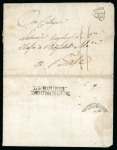 1800, Lettre de Paris pour Bâle (Suisse) avec Déboursé