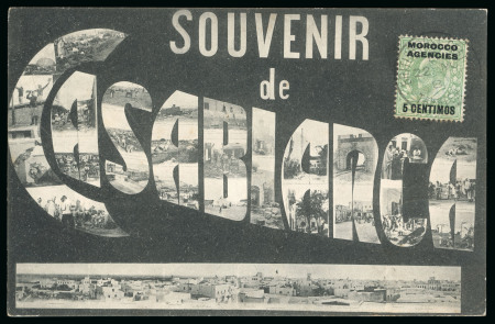 Postcards: 1907-12, Collection of 83 picture postcards of Casablanca, mostly used