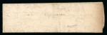 1588, Lettre de très petit format en français pour