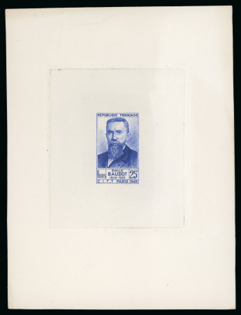 1949, Epreuve d'artiste en bleu Y&T n°846A 25 francs