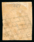 1849, Cérès non dentelé Y&T n°7 1 franc vermillon,