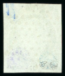 1849, Cérès non dentelé Y&T n°2 15 centimes vert,