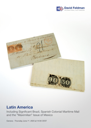 Stamp of Auction catalogues » 2023 Latin America Catalogue  - June 2023