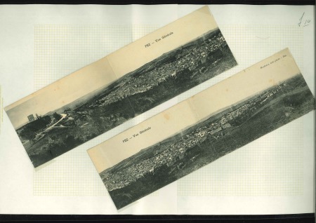 Postcards: 1907-15, Collection of panoramic picture