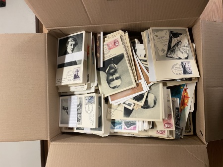 Stamp of Large Lots and Collections Box 10, France, Several hundreds of maximum cards from