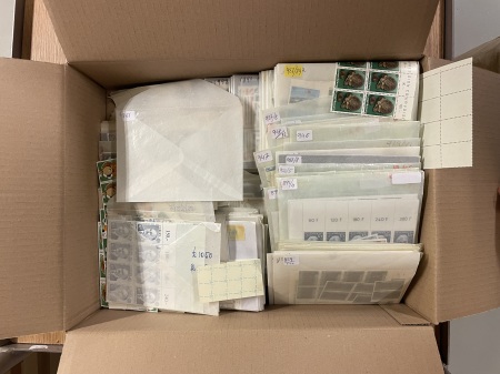 Box 48, Europe, Thousands of stamps from Italy and