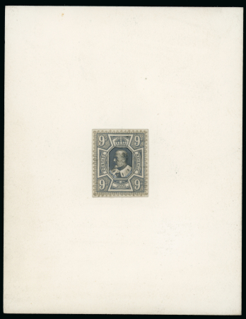 Stamp of Great Britain » King Edward VII Photographic Essays with Small Canada Head 9d. with