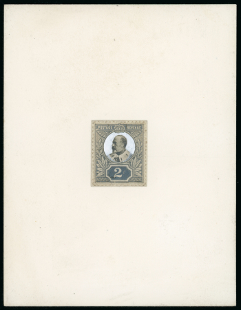Stamp of Great Britain » King Edward VII Photographic Essays with Small Canada Head 2d. with