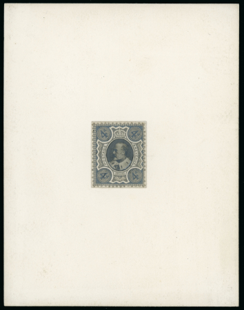 Stamp of Great Britain » King Edward VII Photographic Essays with Small Canada Head 4d. with