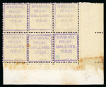 Stamp of Ireland » 1922 Overprint Proofs (PR1-PR29) 1/2d green, proof overprint in red, mint, and mint