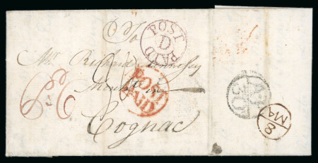 Stamp of Ireland » Pre-Stamp Postal History » Local Post Period 1771 (April 30th) Folded entire sent from Dublin via