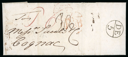 Stamp of Ireland » Pre-Stamp Postal History » Local Post Period 1784 (December 5th) Folded entire sent from Dublin