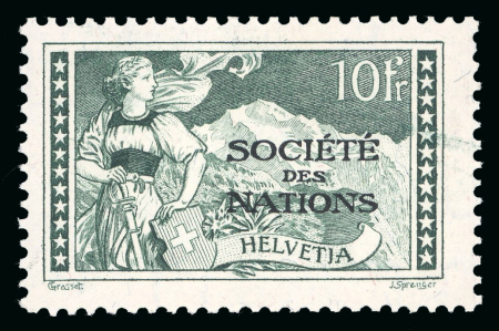 Schweiz, Genfer Ämter: Völkerbund in Genf (Société